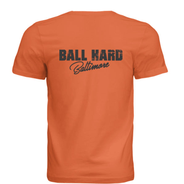 Solid Orange Triblend - BACK